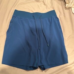Men’s Lululemon small shorts.